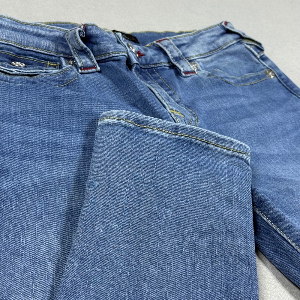 True Religion Stella Low Rise Skinny Jeans Medium Wash Blue Size 27